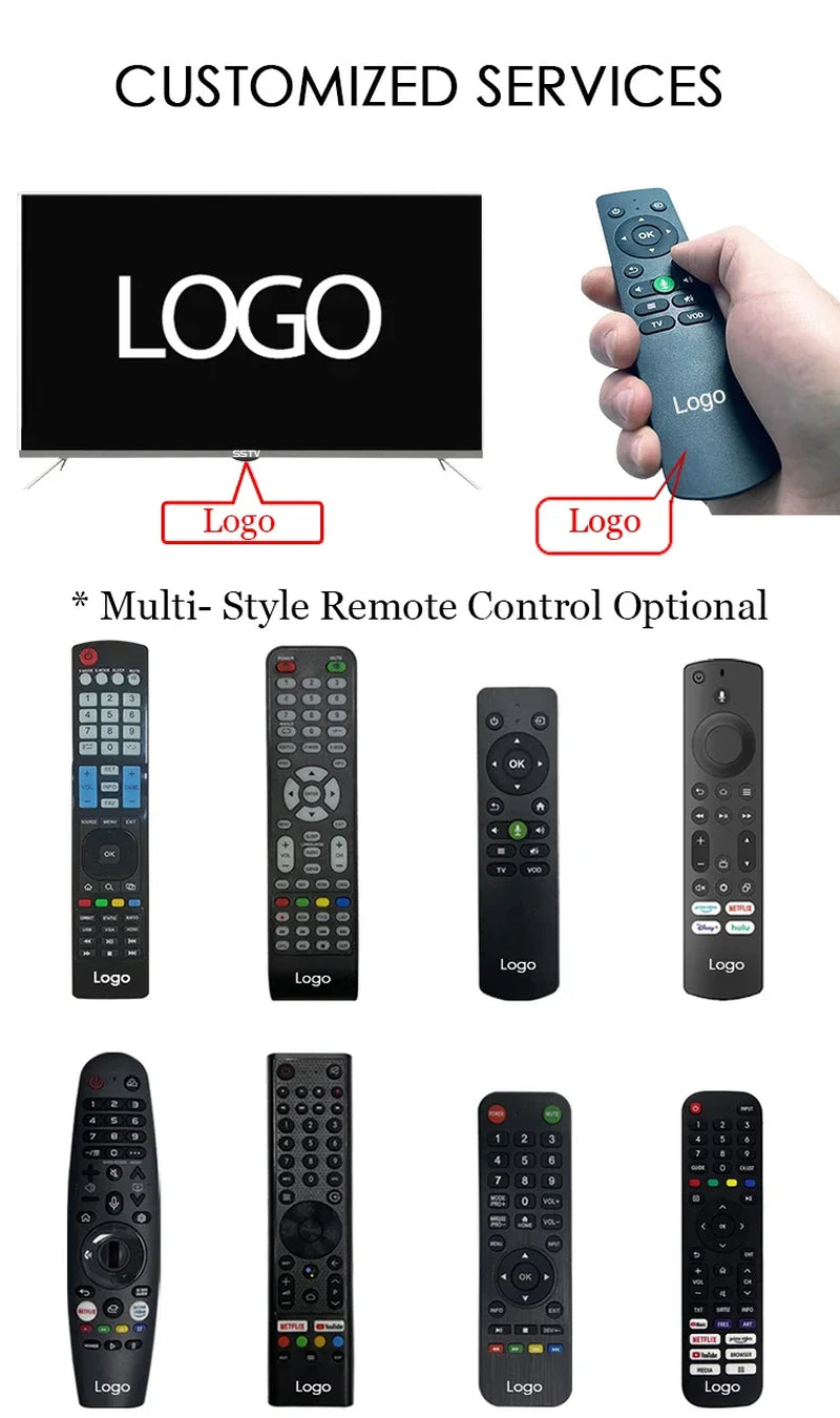 Factory OLED TV 50 Inch Television Wifi Smart TV Utra-Thin 55 65 Inch OLED TV