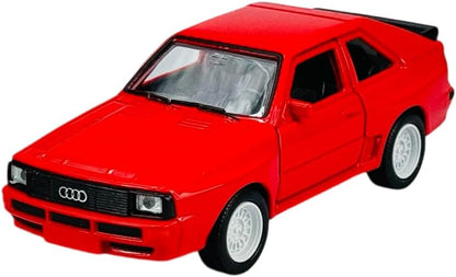 Audi Sport Quattro Red 1/34-1/39 Metal Model