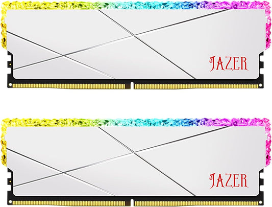 RAM DDR5 32GB Kit(16Gb X 2) RGB 6400Mhz, DRAM 288-Pin UDIMM Desktop Memory, Hochleistungs Gaming-Arbeitsspeicher Für XMP 3.0/Expo,Cl38, 1.25V