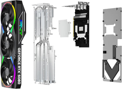 PNY Geforce RTX™ 5080 16GB ARGB OC Triple Fan Grafikkarte DLSS 4