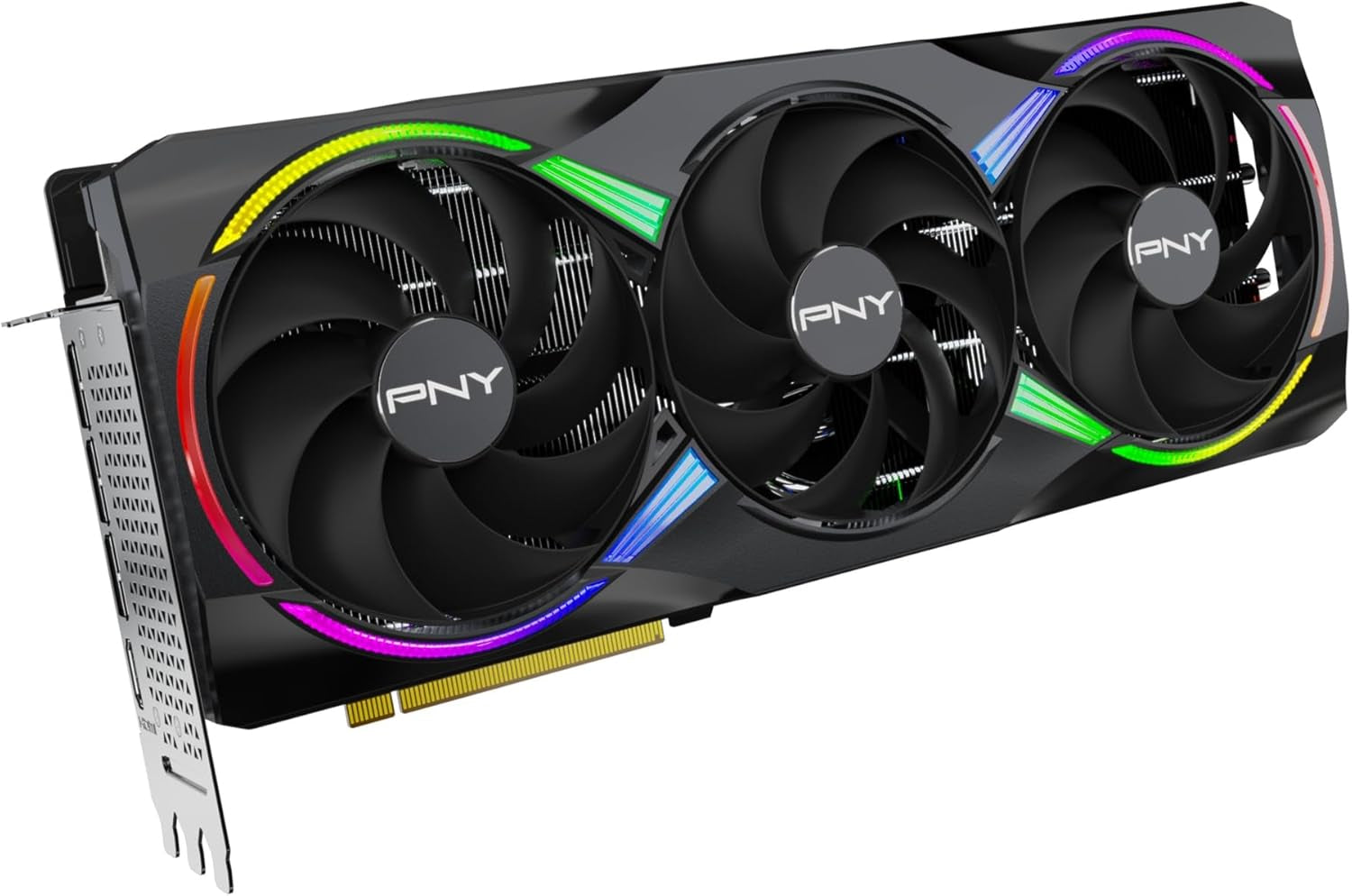 PNY Geforce RTX™ 5080 16GB ARGB OC Triple Fan Grafikkarte DLSS 4